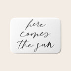 Here comes the sun Bath Mat Gallery Image 1