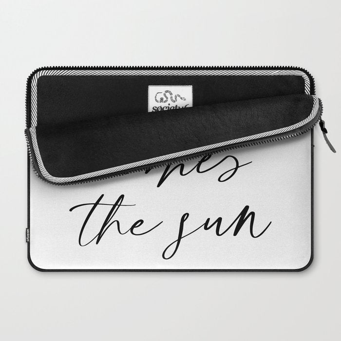 Here comes the sun Laptop Sleeve Gallery Image 2