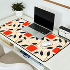 Plants and terrazzo Desk Mat Gallery Image 2