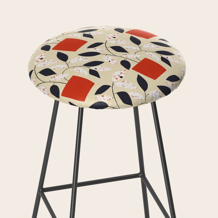 Plants and terrazzo Stool Gallery Image 2