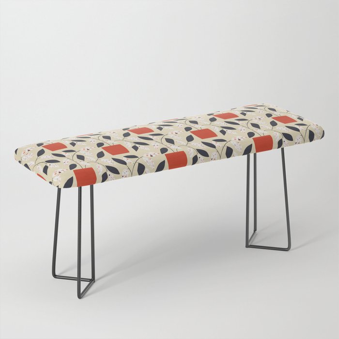 Plants and terrazzo Bench Gallery Image 1