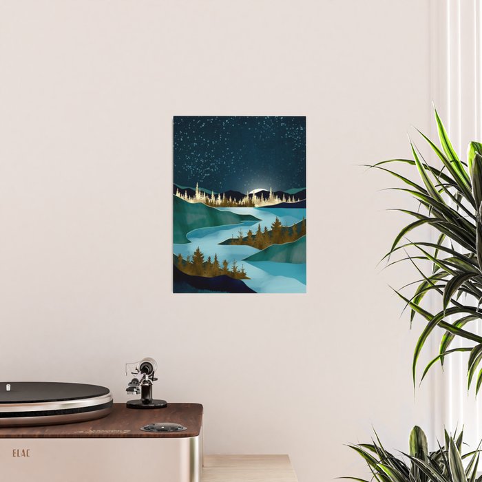 Autumn River Night Poster Gallery Image 2