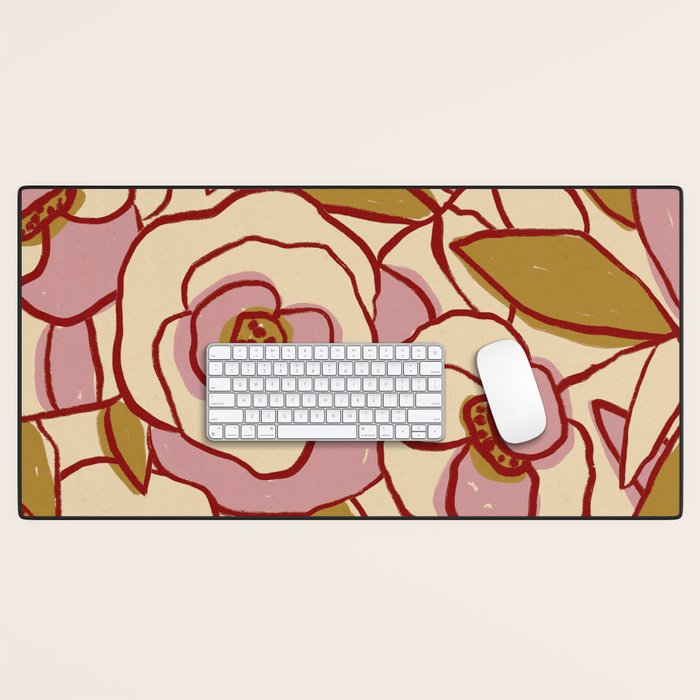 Rose Garden #2 Desk Mat Gallery Image 1