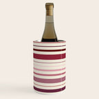 Dusty Rose Stripes Wine Chiller Gallery Image 2