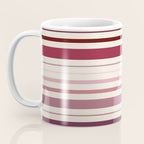 Dusty Rose Stripes Coffee Mug Gallery Image 3