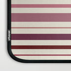 Dusty Rose Stripes Laptop Sleeve Gallery Image 3