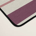 Dusty Rose Stripes Desk Mat Gallery Image 4