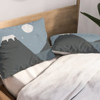 Cat Landscape 44 Pillow Sham Gallery Image 2