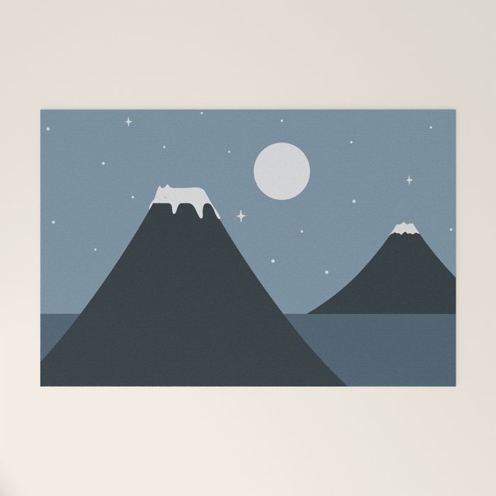 Cat Landscape 44 Welcome Mat Gallery Image 1