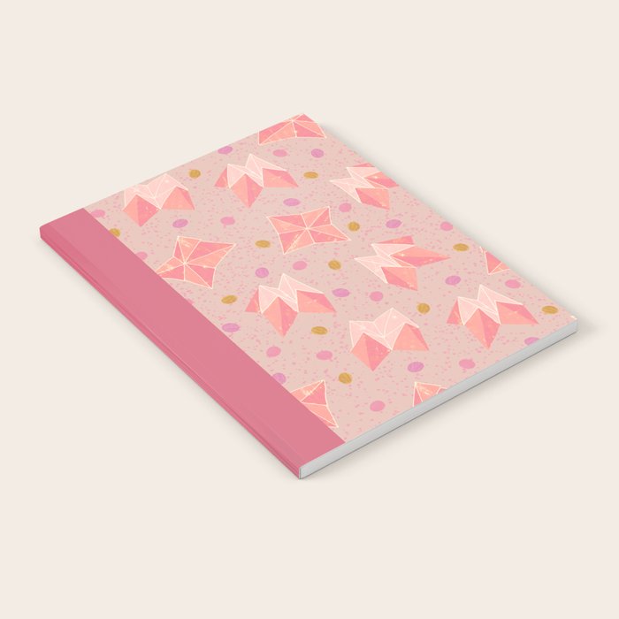 Origami Fortune Teller in Pastel Pink Notebook Gallery Image 2