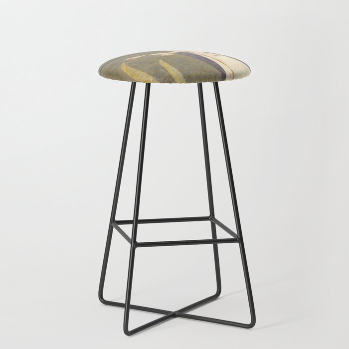     Painting. Recreation. Lovers playing with fireworks. Painted on paper Stool Gallery Image 1