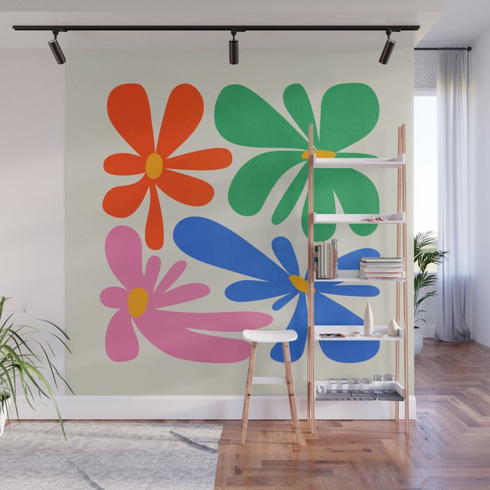 Bloom: Matisse Color Series 01 Wall Mural Gallery Image 1