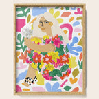 He loves me, he loves me not Serving Tray Gallery Image 1