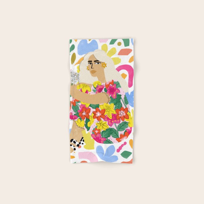 He loves me, he loves me not Bath Towel Gallery Image 1