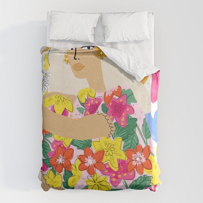 He loves me, he loves me not Duvet Cover Gallery Image 6