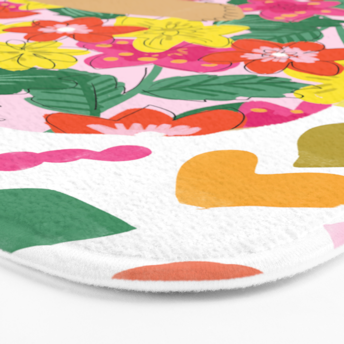 He loves me, he loves me not Bath Mat Gallery Image 3
