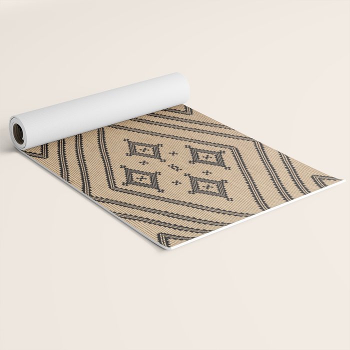 Traditional Bohemian African Moroccan Style  Yoga Mat Gallery Image 2