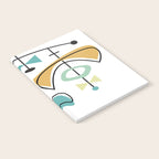 Mid Century Modern Abstract Atomic Age Notebook Gallery Image 2