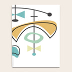 Mid Century Modern Abstract Atomic Age Notebook Gallery Image 4