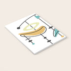 Mid Century Modern Abstract Atomic Age Notebook Gallery Image 3