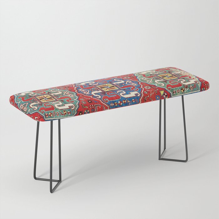 Chondzoresk Karabagh Caucasian Antique Carpet Print Bench Gallery Image 1