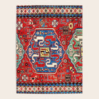 Chondzoresk Karabagh Caucasian Antique Carpet Print Poster Gallery Image 4