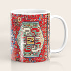 Chondzoresk Karabagh Caucasian Antique Carpet Print Coffee Mug Gallery Image 1