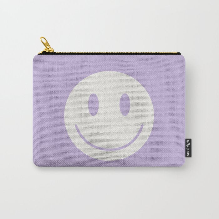 Happy Thoughts Lavender Carry All Pouch Gallery Image 1
