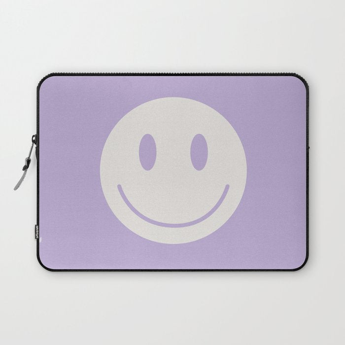 Happy Thoughts Lavender Laptop Sleeve Gallery Image 1