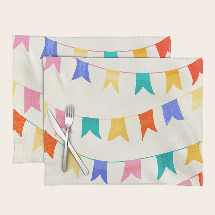 Festive Flags Placemat Gallery Image 1