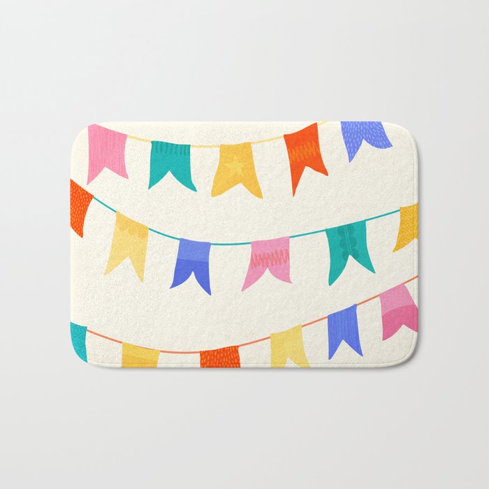 Festive Flags Bath Mat Gallery Image 1
