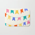 Festive Flags Bath Mat Gallery Image 1