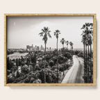 Los Angeles Black and White Serving Tray Gallery Image 1