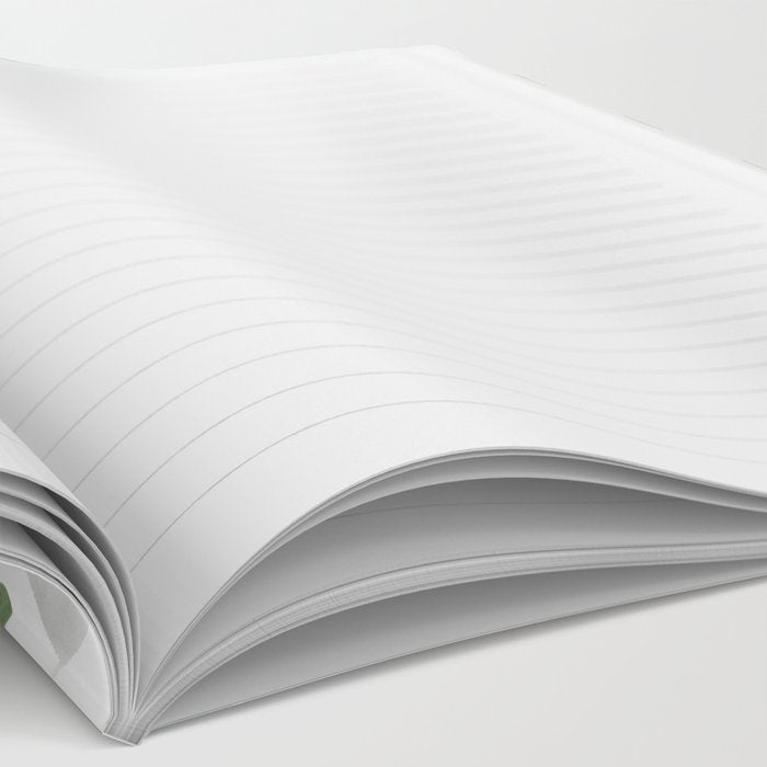 Painted Herringbone - oceanic Notebook Gallery Image 2