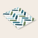 Painted Herringbone - oceanic Notebook Gallery Image 2
