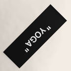 " Art " (Negative) Yoga Mat Gallery Image 1