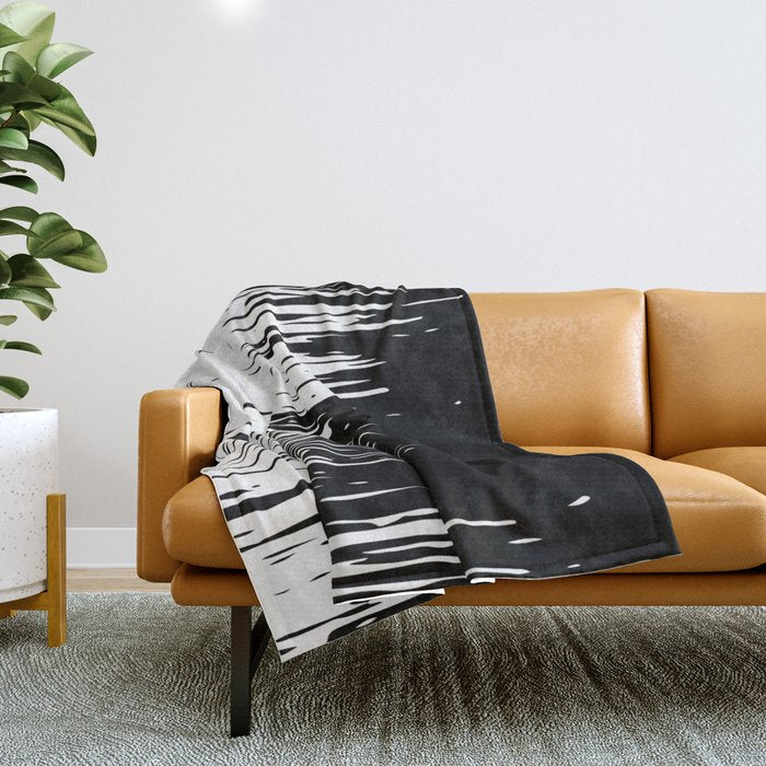 Distortion Throw Blanket Gallery Image 1