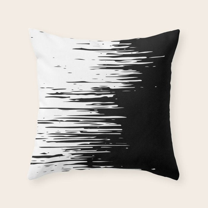 Distortion Throw Pillow Gallery Image 1