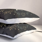 Moonlight Garden - Olive Green Pillow Sham Gallery Image 3