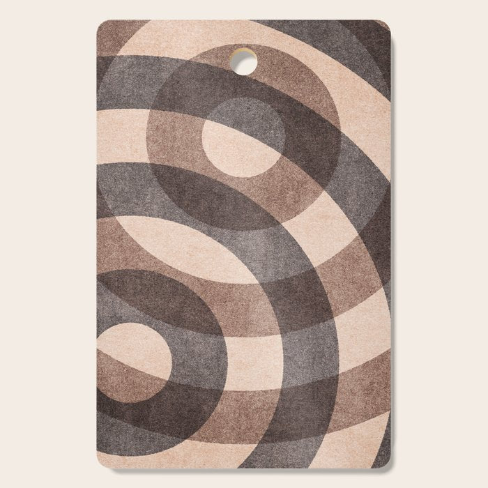 ABSTRACT ALPHABET / Decorative O Cutting Board Gallery Image 1