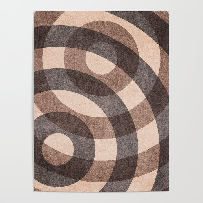 ABSTRACT ALPHABET / Decorative O Poster Gallery Image 1