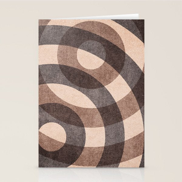 ABSTRACT ALPHABET / Decorative O Stationery Card Gallery Image 2