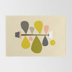 Flower Cat Plants Rug Gallery Image 2