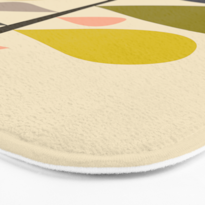 Flower Cat Plants Bath Mat Gallery Image 3