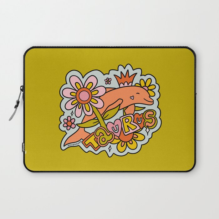 Taurus Dolphin Laptop Sleeve Gallery Image 1