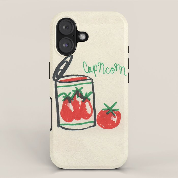 capricorn tomato iPhone Case Gallery Image 1