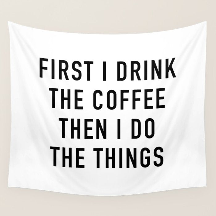 Coffee Wall Tapestry Gallery Image 4
