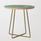 Greenish starry lunar sky Side Table Gallery Image 1