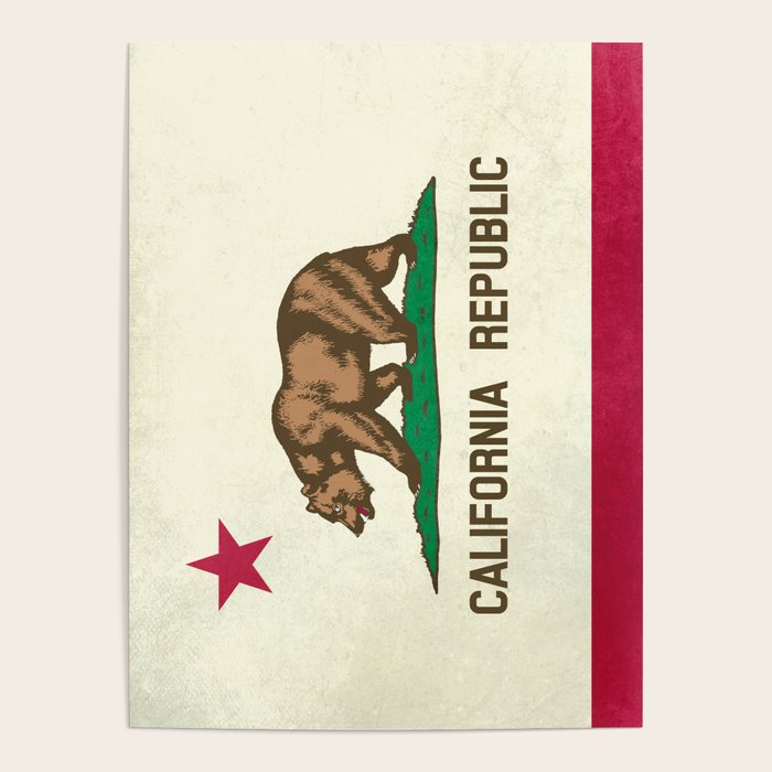 California Republic Flag Poster Gallery Image 1