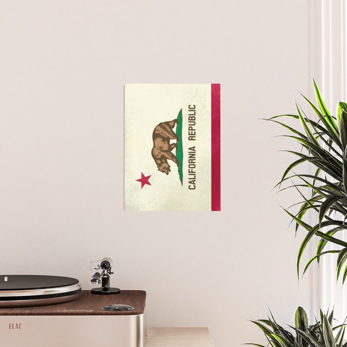California Republic Flag Poster Gallery Image 2